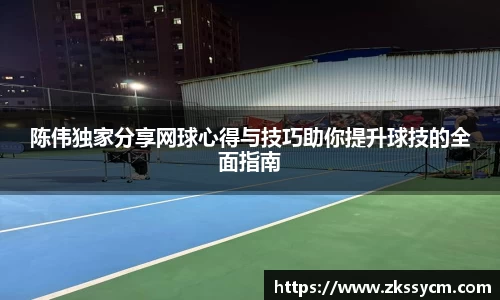 陈伟独家分享网球心得与技巧助你提升球技的全面指南