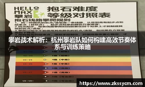攀岩战术解析：杭州攀岩队如何构建高效节奏体系与训练策略